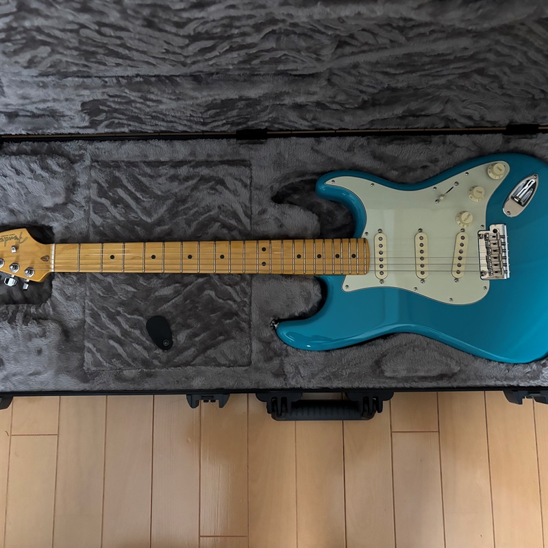 Fender USA American Professional II Stratocaster Maple Miami Blueの画像